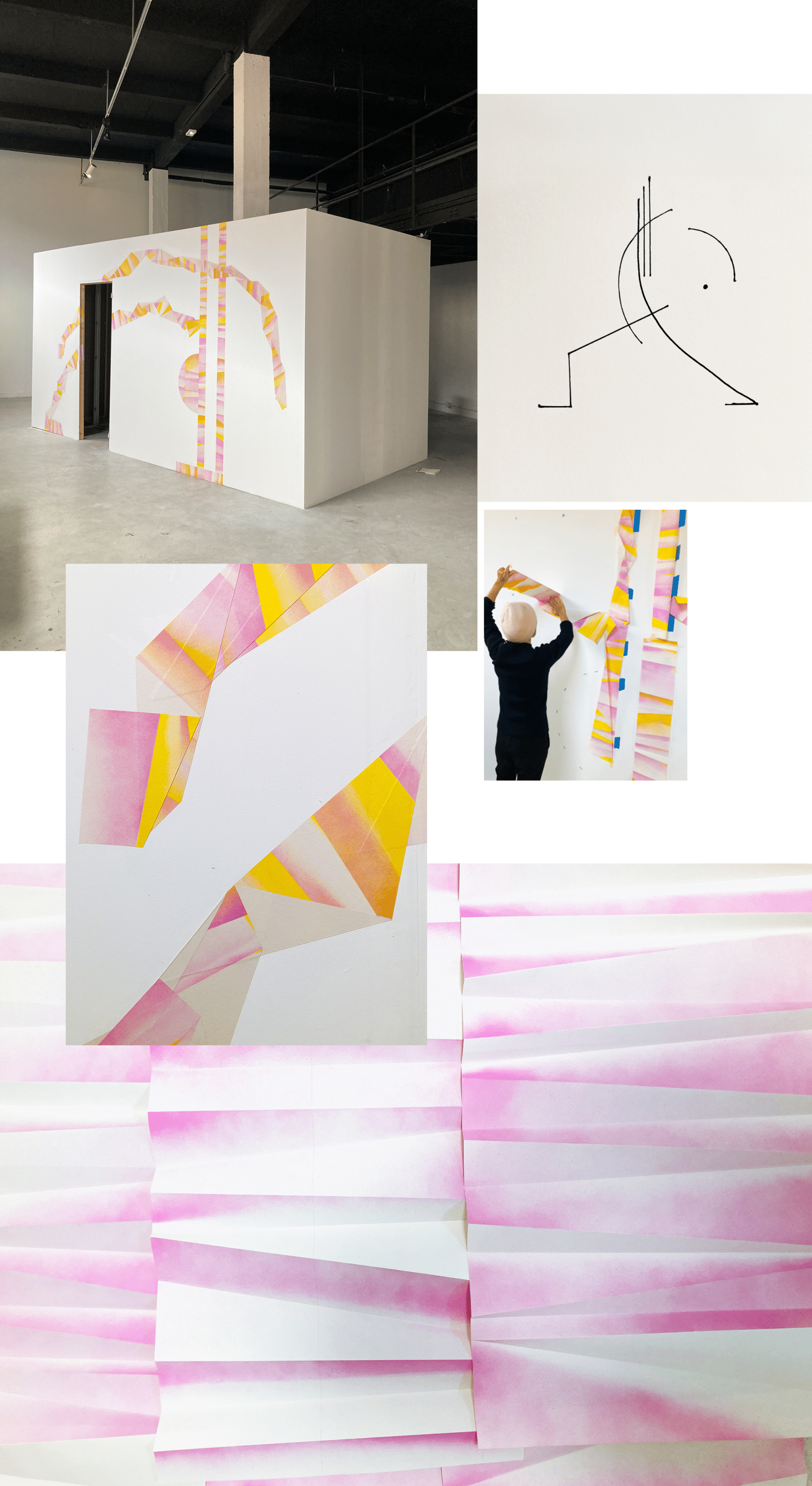 couverture du brand book et mise en page, logotype et univers visuel de la marque de vêtements outdoor nommée niagara